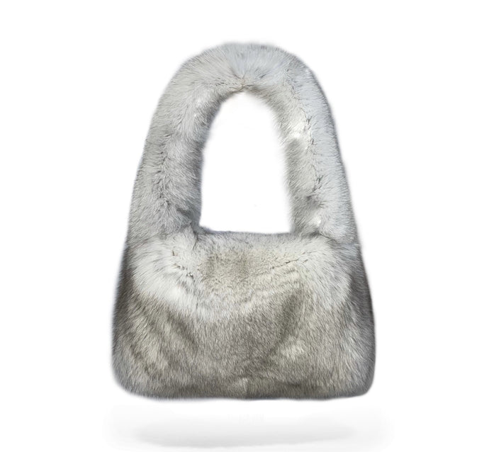 Samantha's Signature Fox Fur Large Tote