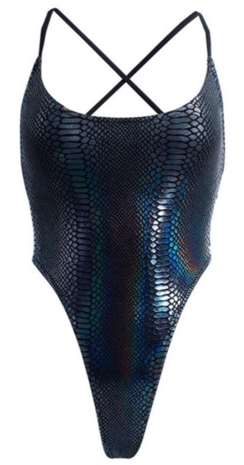 Kim Python Thong Suit